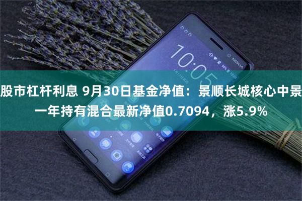 股市杠杆利息 9月30日基金净值：景顺长城核心中景一年持有混合最新净值0.7094，涨5.9%