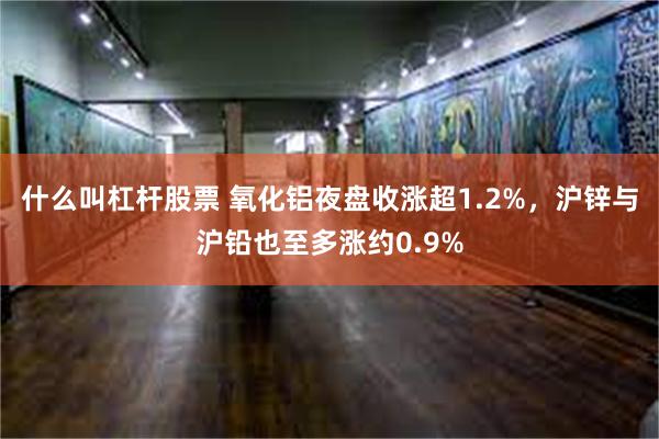 什么叫杠杆股票 氧化铝夜盘收涨超1.2%，沪锌与沪铅也至多涨约0.9%