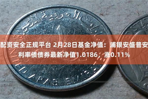 配资安全正规平台 2月28日基金净值：浦银安盛普安利率债债券最新净值1.0186，涨0.11%