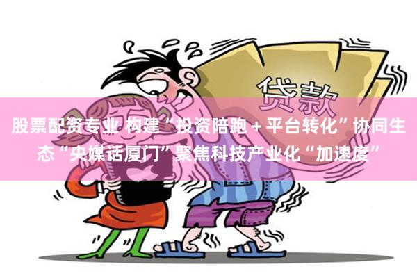 股票配资专业 构建“投资陪跑＋平台转化”协同生态“央媒话厦门”聚焦科技产业化“加速度”
